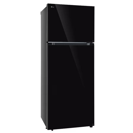LG 466L Double Door Refrigerator GLT4626TEBM Black Mirror Frost Free Smart Inverter 2 Star Large Capacity Fridge