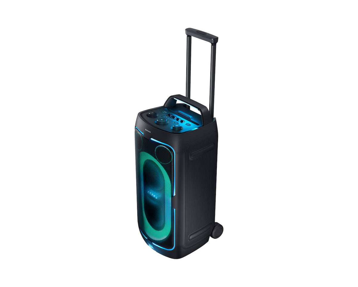 Samsung MX-ST50F Sound Tower | Bluetooth, Party Lighting, Karaoke Mic Input, Black