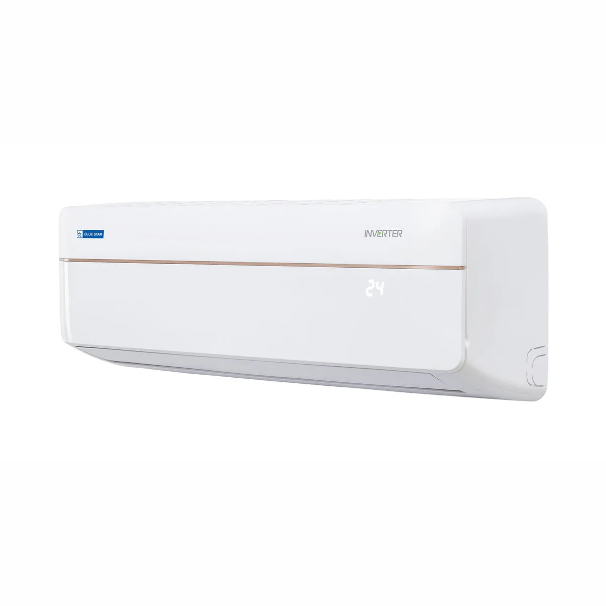 Blue Star 1.5 Ton 5 Star Inverter Split AC, Copper Coil, High Energy Savings, Model: IE518VNURS