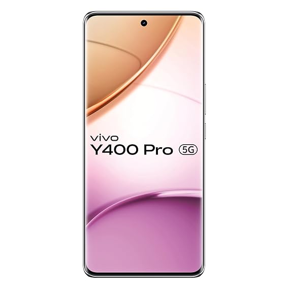 vivo Y400 Pro 5G (Freestyle White, 8GB RAM, 256GB Storage)