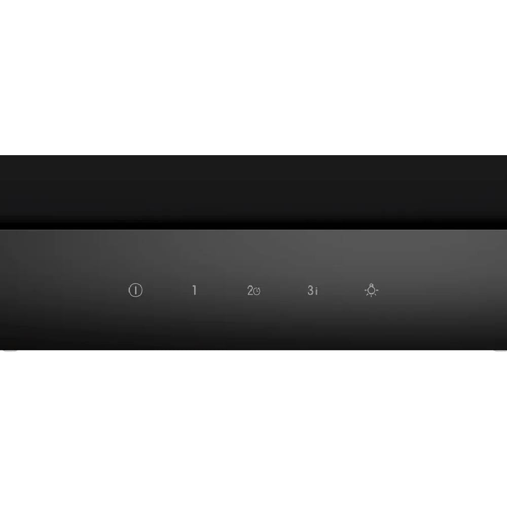 Bosch Series 4 Wall-Mounted Cooker Hood with Intensive Speed Setting, LED-Illumination, Air Extraction Only, Touch Control Setting (DWBA68G60I)