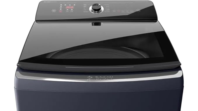Bosch 11 kg 5 Star Fully Automatic Top Load Washing Machine (WOI115B0IN, Black)