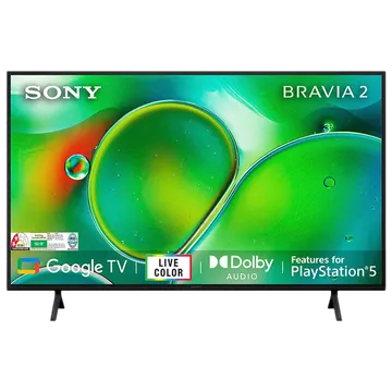 Sony BRAVIA 2 Series (50 inches) 4K Ultra HD Smart LED Google TV K-50S25 (Black)