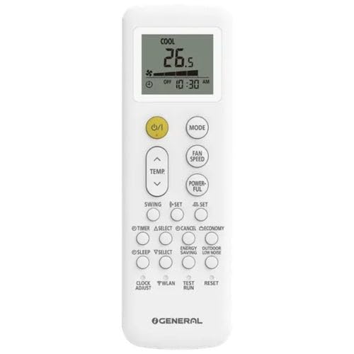 O General 2 Ton 5 Star Inverter Split AC | Copper Condenser | PM 2.5 Filter | Ambient Cooling | R32 Refrigerant (ASGG24CGAA-B, White, 2025 Model)