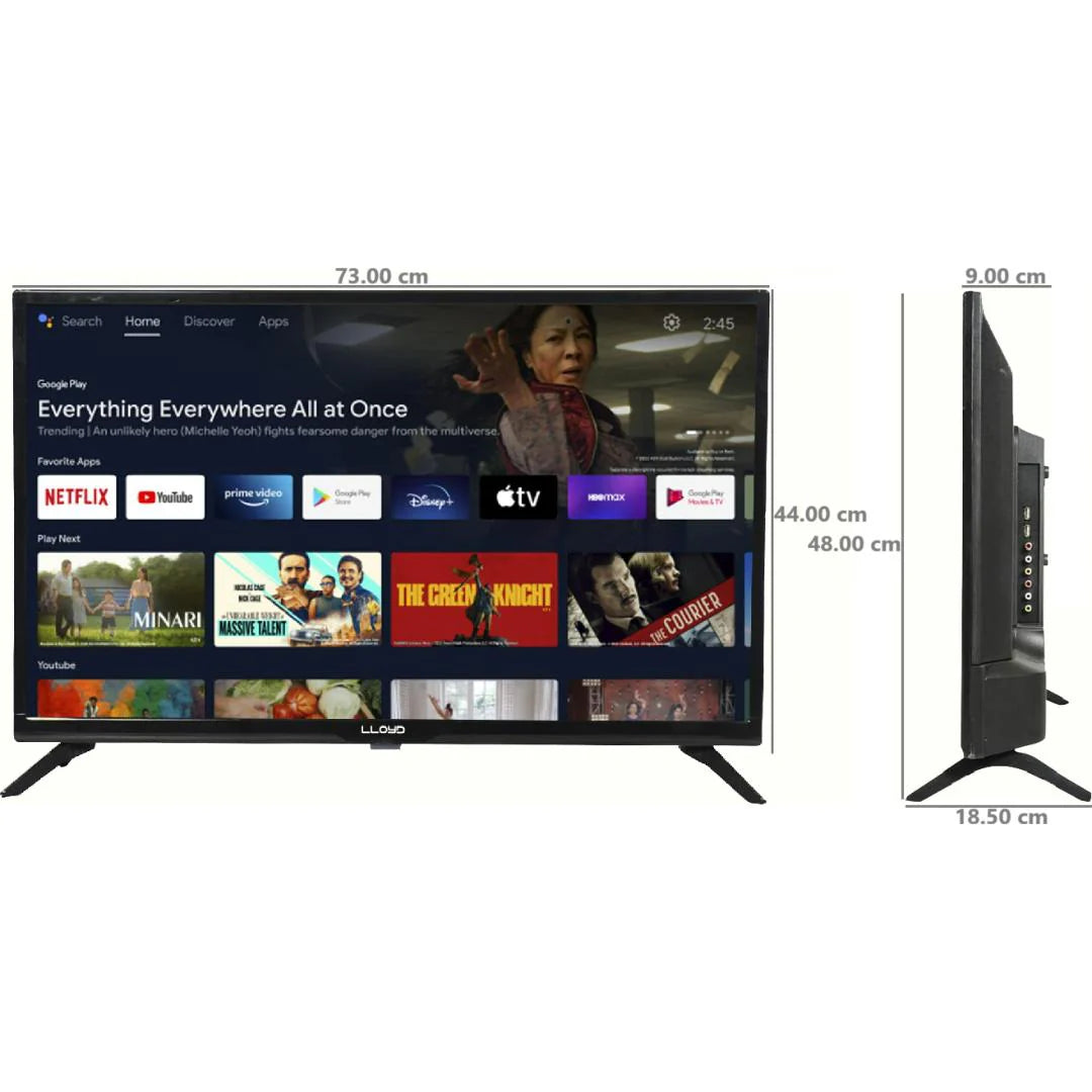 Lloyd 32 inch (80 cm) HD Ready Smart LED TV (32HS410F)