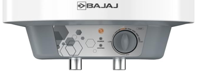 Bajaj Astor 15 Ltr Storage Water Heater | Water Heating With Swirl Flow Technology | Child Safety Mode | Inner Tank With 10 Years Warranty | Free Installation 【Grey & White】