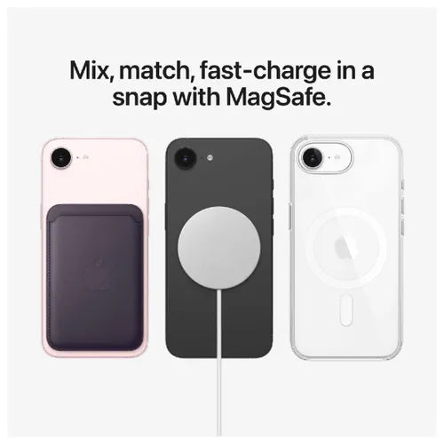 Apple iPhone 17e 256GB | A19 Chip, 48MP Fusion Camera, MagSafe, Pink