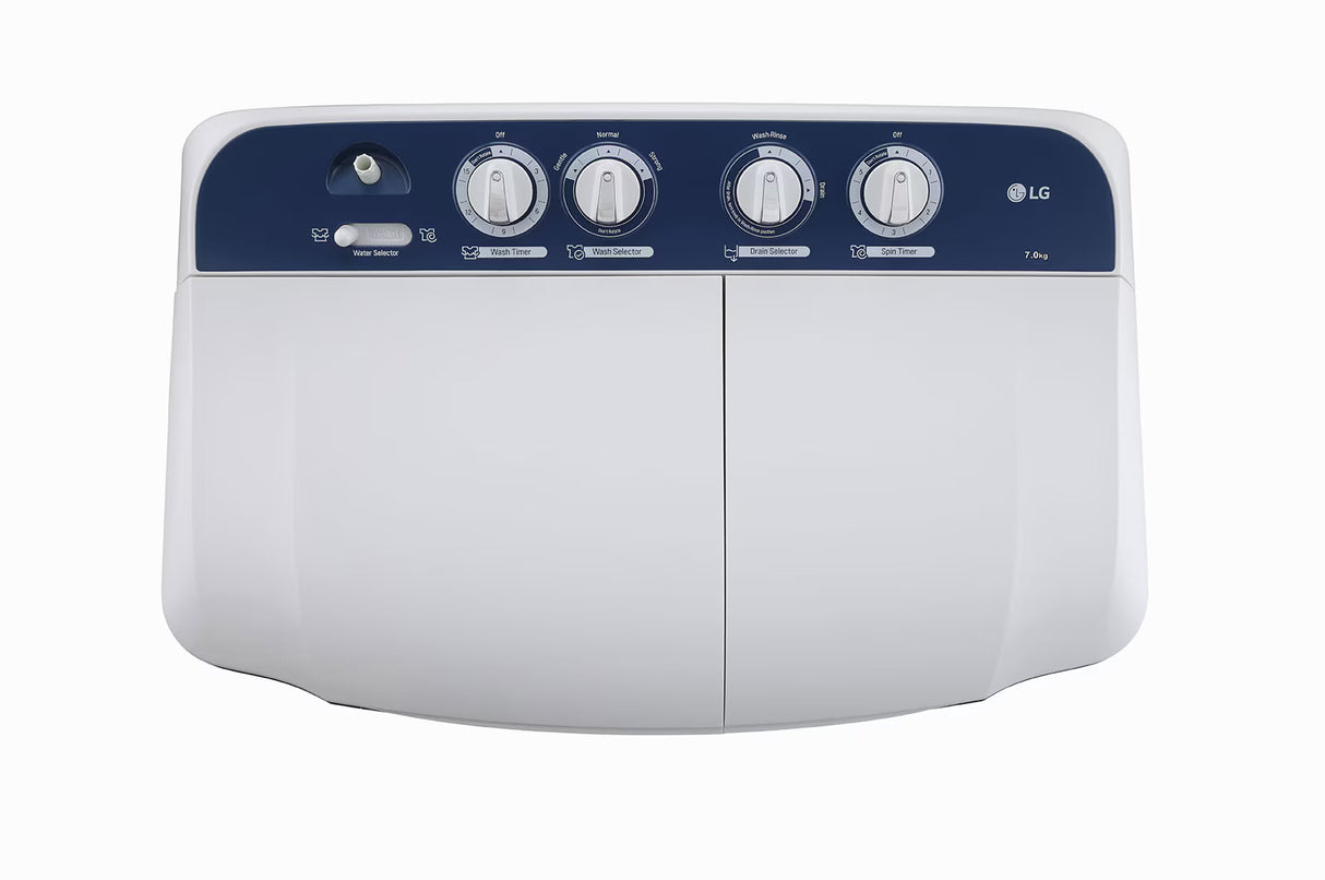 LG 7.5Kg, Semi Automatic Washing Machine, Roller Jet Pulsator, Dark Blue (P7510RBAZ)