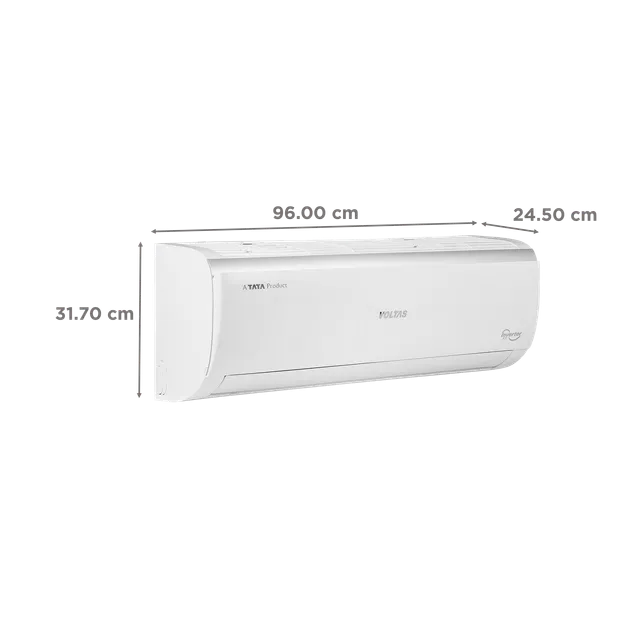 VOLTAS 1.5 Ton 3 Star Inverter Split AC with 4-Way Swing (Copper Condenser, 183V Vertis Elite)