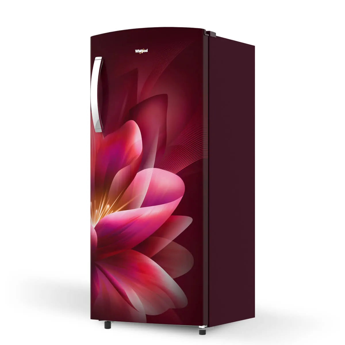 Whirlpool 192 L Direct Cool Single Door 3 Star Refrigerator with Base Drawer (Wine - 72466)