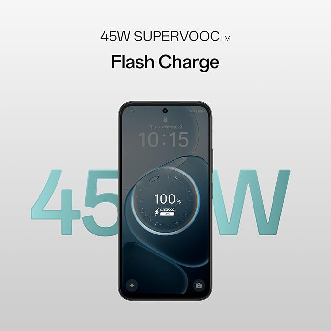 Oppo A6x 5G 6GB/128GB | Snapdragon 6 Gen 4, 5800mAh Battery, IP65 Rated, 1300 Nits Display, Olive Green