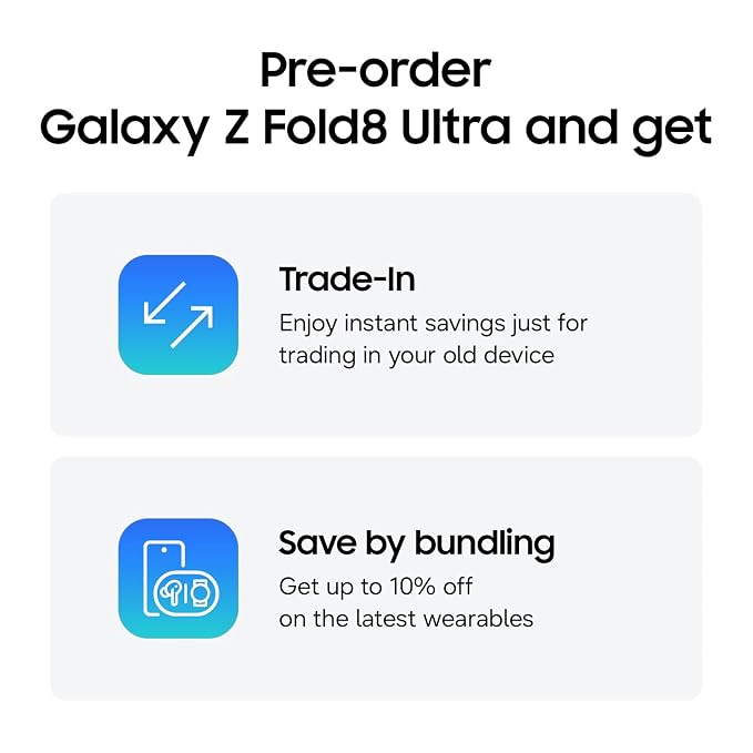 Samsung Galaxy Z Fold8 Ultra 5G (256GB, 12GB RAM)- Pre Booking