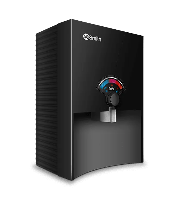AO Smith Proplanet P8 6.5L RO + SCMT Hot & Cold Water Purifier with Advance Alert Technology (Black)