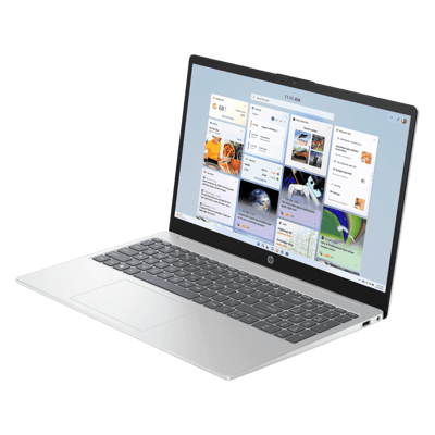 HP 15-fd0745TU Laptop (15.6", Natural Silver) | Intel Core i3 13th Gen | 12GB RAM | 512GB SSD | Windows 11 Home | Thin & Light | High-Performance Everyday Laptop