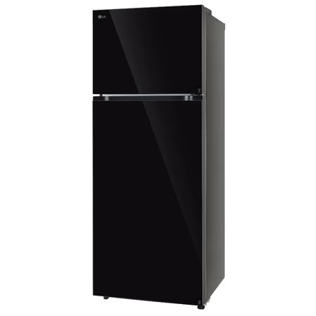 LG 466L Double Door Refrigerator GLT4626TEBM Black Mirror Frost Free Smart Inverter 2 Star Large Capacity Fridge
