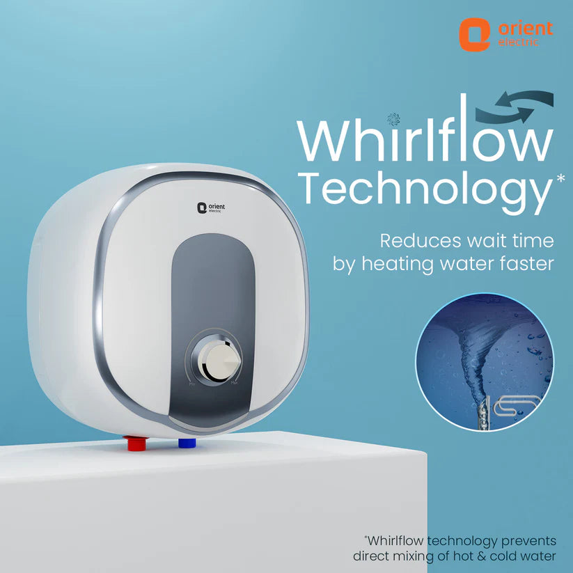 Orient Electric Aquator+ 5-Star Rated Glassline Storage Water Heater 25L