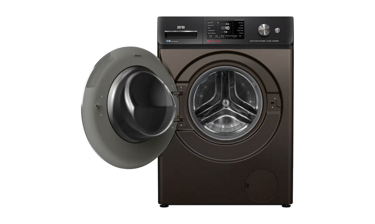 IFB Executive Plus 10Kg Fully Automatic Front Load Washing Machine: 3D Wash System, Crescent Moon Drum