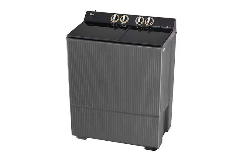 Samsung 8 Kg Semi-Automatic Top Load Washing Machine | Hexa Storm Pulsator, 1300 RPM, 5 Star, Dark Gray | WT80F4560GD
