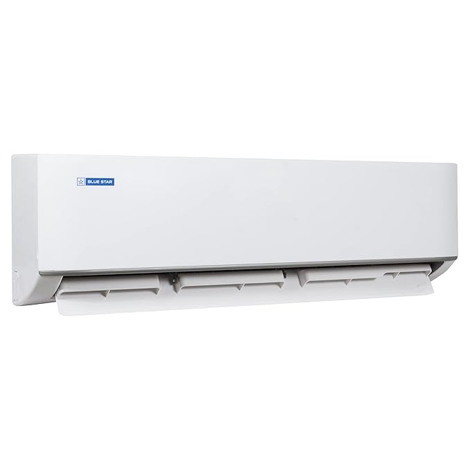 Blue Star Air Conditioner|2 Ton 3 Star|Fixed Speed Split AC|Copper|FB324DNU|White