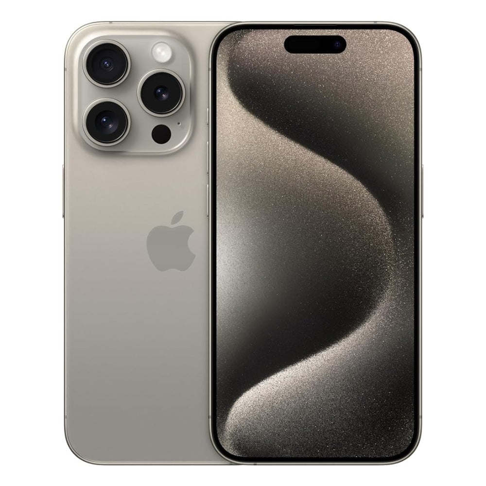 Apple iPhone 15 Pro (128 GB Storage, Natural Titanium)