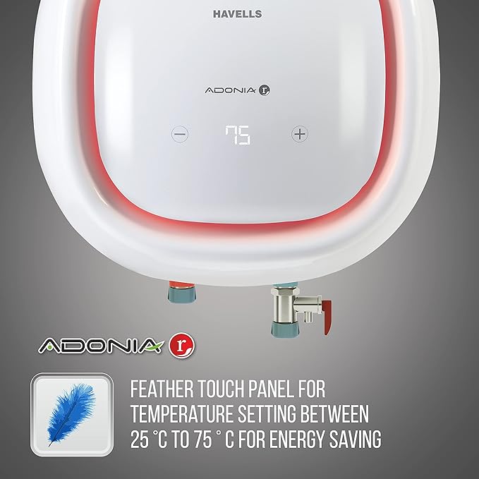 Havells Adonia R Digital 25 Liters with Remote (White)