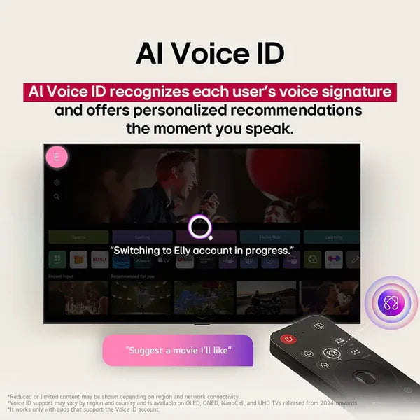 LG 43NU875BPLA 43 Inch NanoCell AI 4K Ultra HD Smart webOS TV | Dolby Atmos | HDR10 | α7 AI Processor 4K Gen9 | 2026