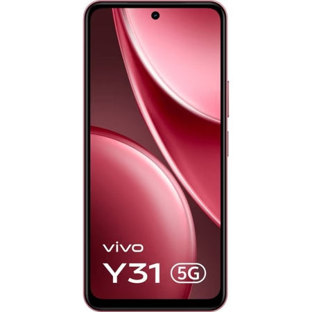 Vivo Y31 (128GB Storage, 6GB RAM, Red) – FHD+ Display, AI Triple Camera & Long Battery Life