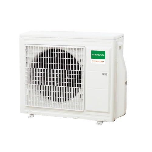 O General 2 Ton 5 Star Inverter Split AC | Copper Condenser | PM 2.5 Filter | Ambient Cooling | R32 Refrigerant (ASGG24CGAA-B, White, 2025 Model)