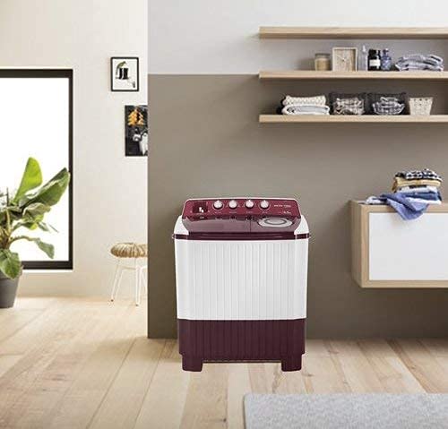 Voltas Beko 7 Kg Semi Automatic Machine WTT70DLIM (Burgundy)