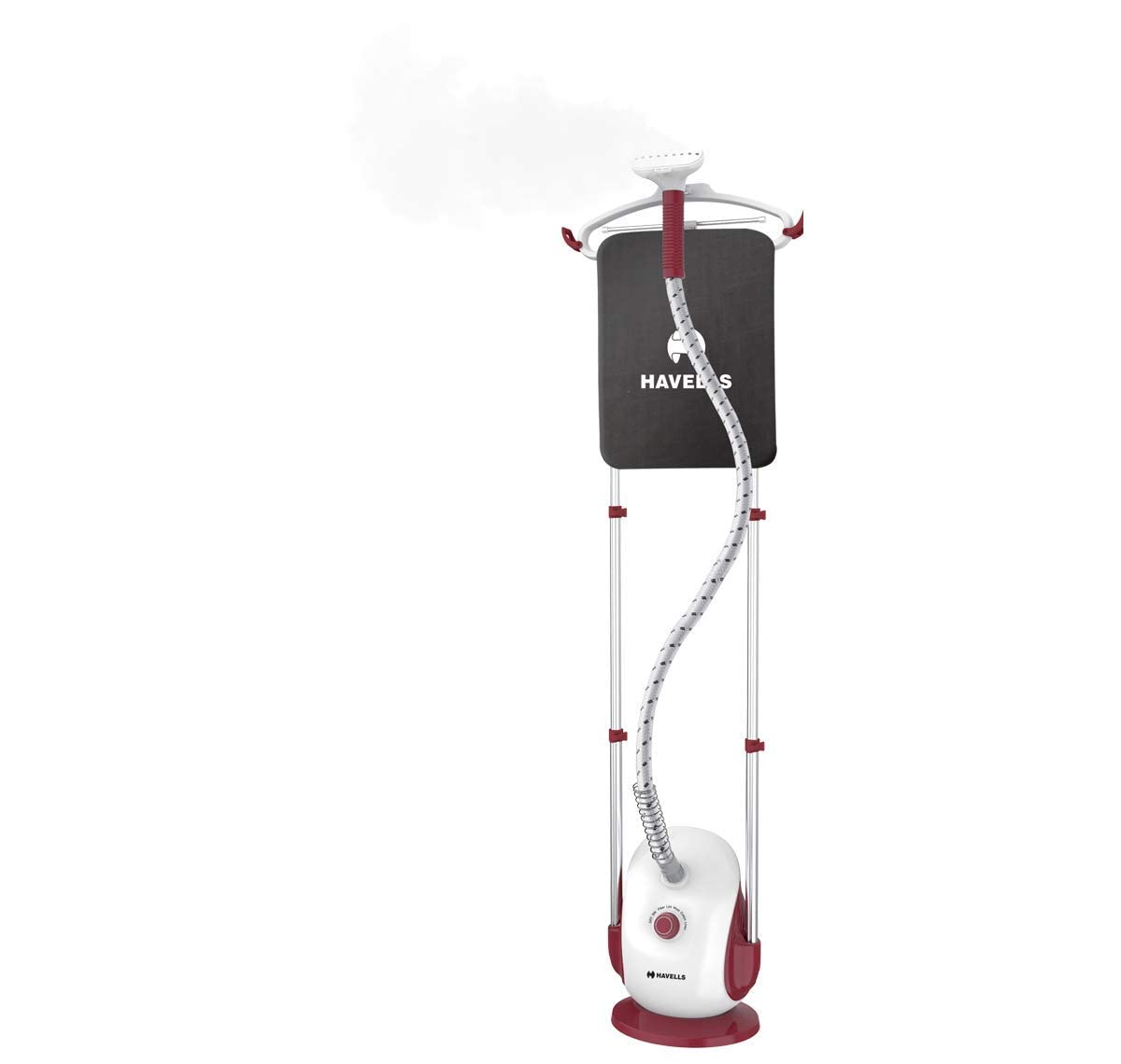Havells Steamo 1800 Watt Garment Steamer (Red & White)