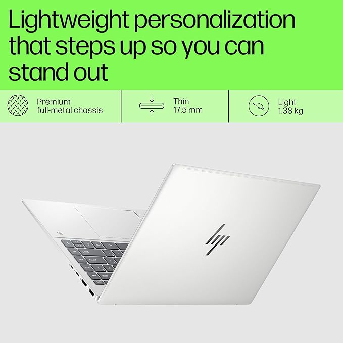 HP Pavilion Plus Laptop AMD RYZEN AI Powered 7-7840U, 14-inch (35.6 cm) OLED, 2.8K UWVA, 16GB RAM, 1TB SSD, Radeon 780M Graphics, B&O, Backlit KB,(Win 11, Xbox Game Pass, Silver, 1.44kg),14-ey0789AU