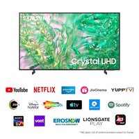 SAMSUNG 214 cm (85 inch) Ultra HD (4K) LED Smart Tizen TV 2024 Edition (UA85DU8300UXXL)