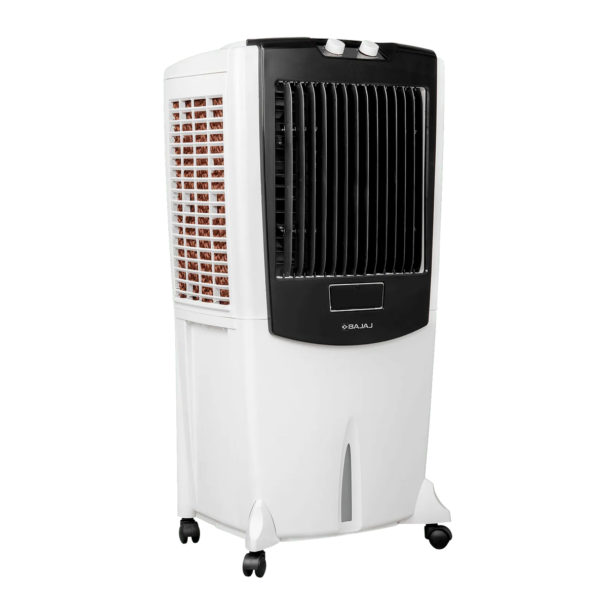 Bajaj Shield Mighty 122L Desert Air Cooler – Turbo Fan & Antibacterial Honeycomb Technology, White