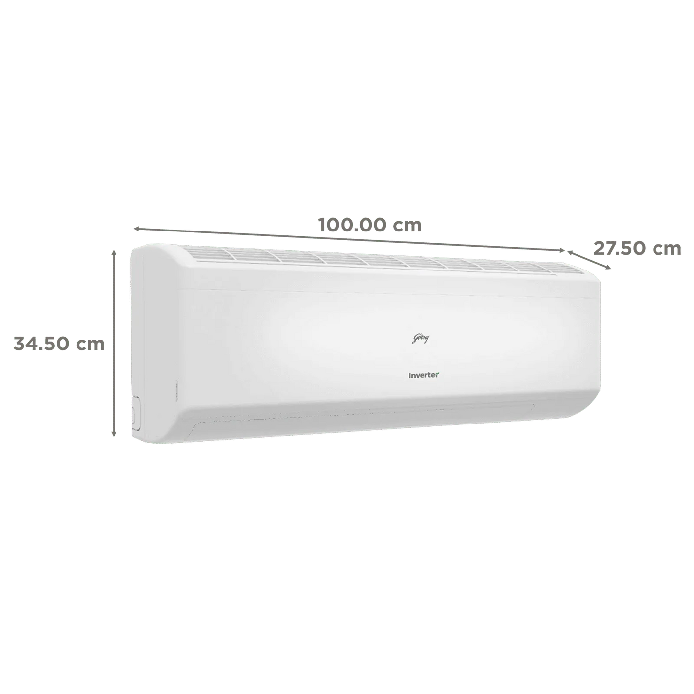 Godrej 1.5 Ton 5 Star Inverter Split AC (SIC 18ITC5 WZR) | Convertible Cooling | I-Sense Technology | Copper Condenser | Energy Efficient