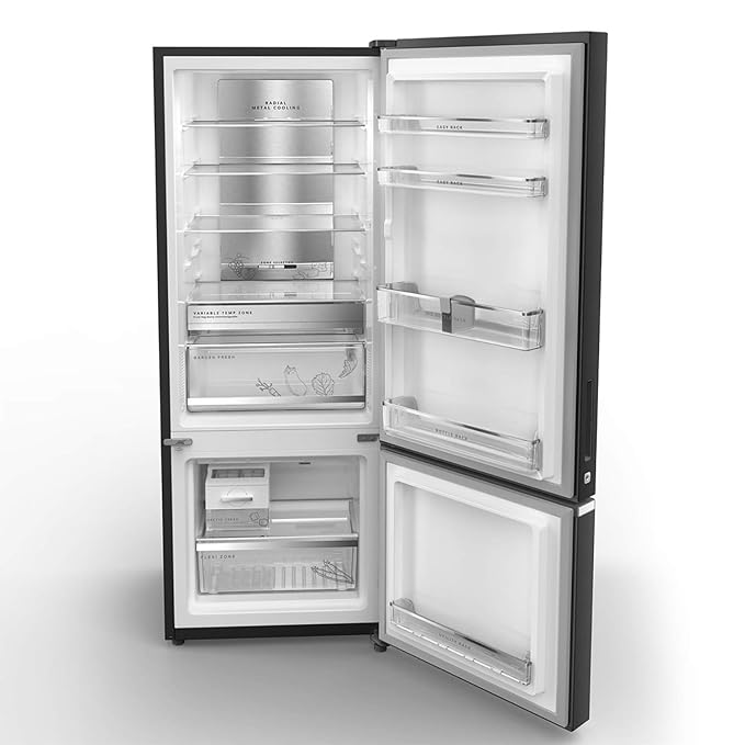 Whirlpool 312L 3 Star Convertible Inverter Double Door Refrigerator, Steel Onyx-Z (W.POOL REF 21832)