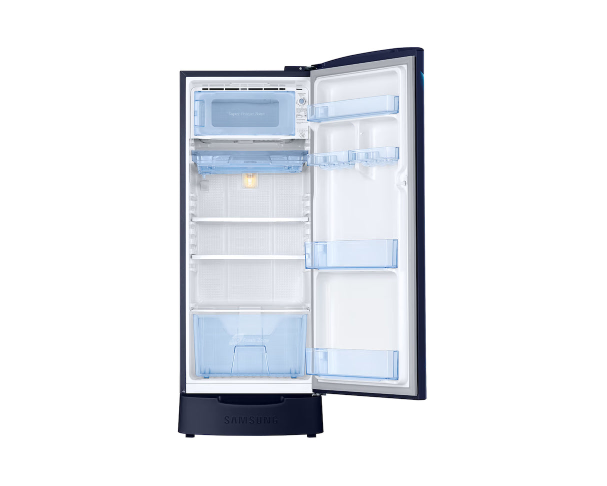 Samsung 183L Single Door Refrigerator with Elegant Grandé Design, Energy Efficient Cooling – RR20H2823UZ