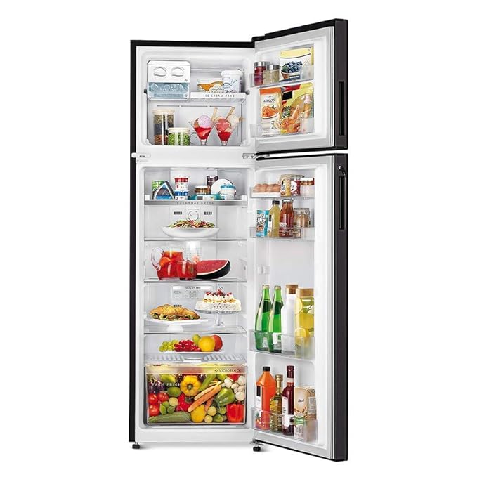 Whirlpool 231 L 2 Star Frost-Free Double Door Refrigerator (NEO DF278 PRM BLACK SPARKLE(2s)-TL 22064)