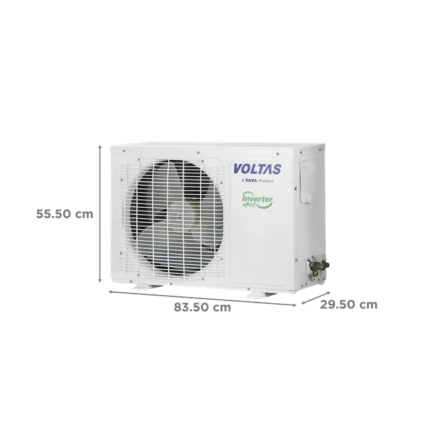 VOLTAS 1.5 Ton 3 Star Inverter Split AC with 4-Way Swing (Copper Condenser, 183V Vertis Elite)