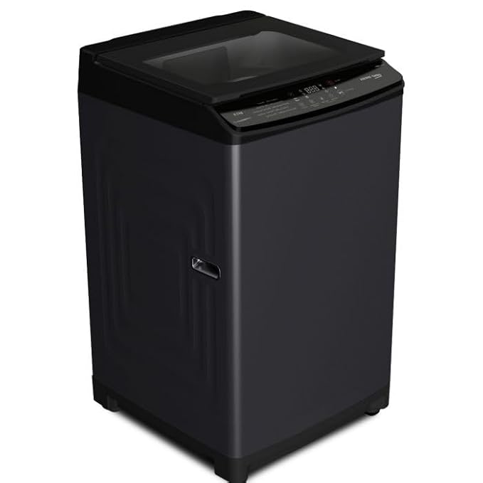 Voltas Beko 8.5 Kg 5 Star Fully Automatic Top Load Washing Machine with 4 Wash Programs & Purestream Pulsator (WTL8507VAA, Dark Grey)