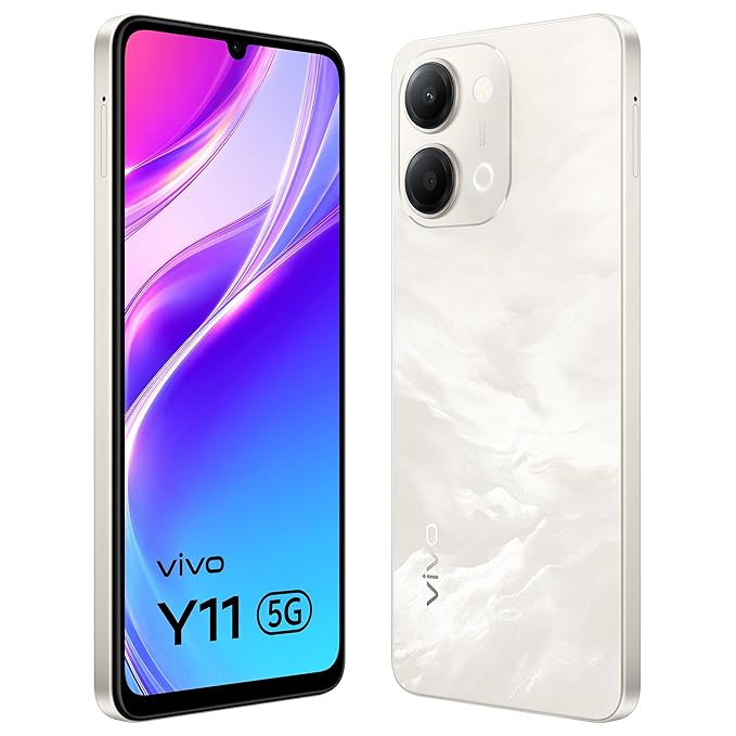 Vivo Y11 5G (Sunrise Gold, 4GB RAM, 128GB Storage) – Smooth Performance, Stylish Design & Long Battery Life