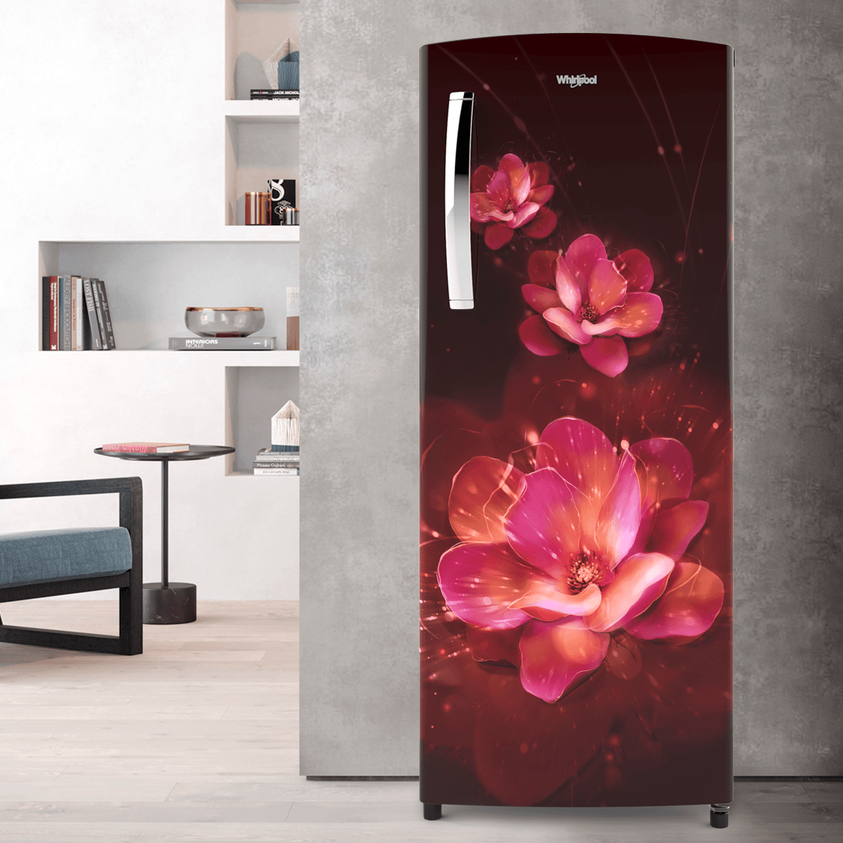 Whirlpool 274L 3 Star Single-Door Refrigerator Icemagic Pro Plus - Flume (72668)