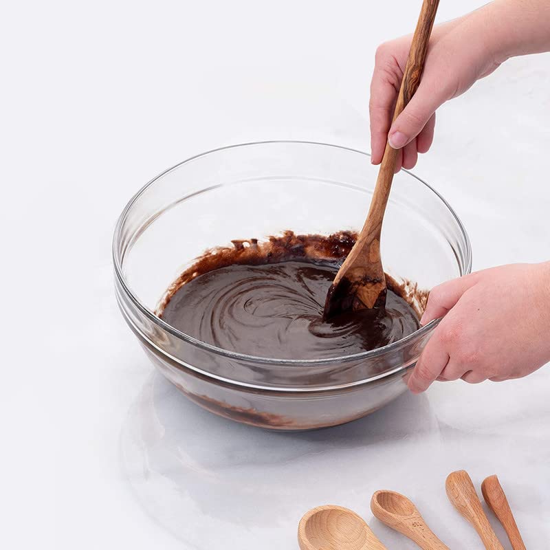 Luminarc Tempered Stackable 1.1L, 2.0 L Mixing Bowl Pack of 2