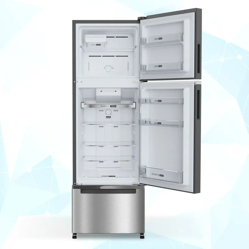 Whirlpool Protton NXT 237L 2-Star Frost Free Triple Door Refrigerator (22355, Inverter, Stabilizer-Free, Fresh Flow Cooling)