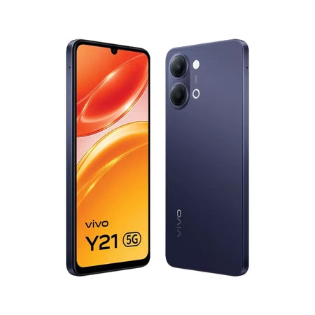 Vivo Y21 5G 6GB/128GB | 50MP Camera, 6.58" 90Hz Display, 5000mAh Battery, Metal Blue