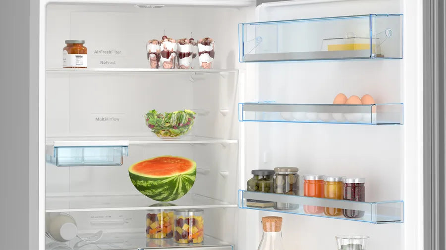 Bosch 559L 2 Star Bottom Freezer Refrigerator (KGN56LB42I, Black Inox)