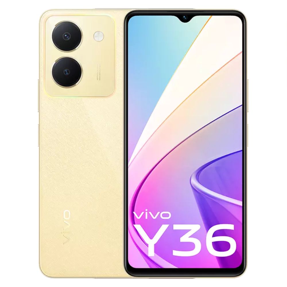 Vivo Y36: Vibrant Gold, 8GB RAM, 128GB Storage