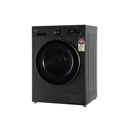 LG 9 kg Front Load, Inverter Direct Drive, 6 Motion DD, WiFi Enabled, Steam, Platinum Black, 5 Star (FHB1209Z4B)