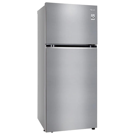 LG 380 Litres 2 Star Frost Free Double Door Convertible Refrigerator (GL-S412SPZY, Shiny Steel)