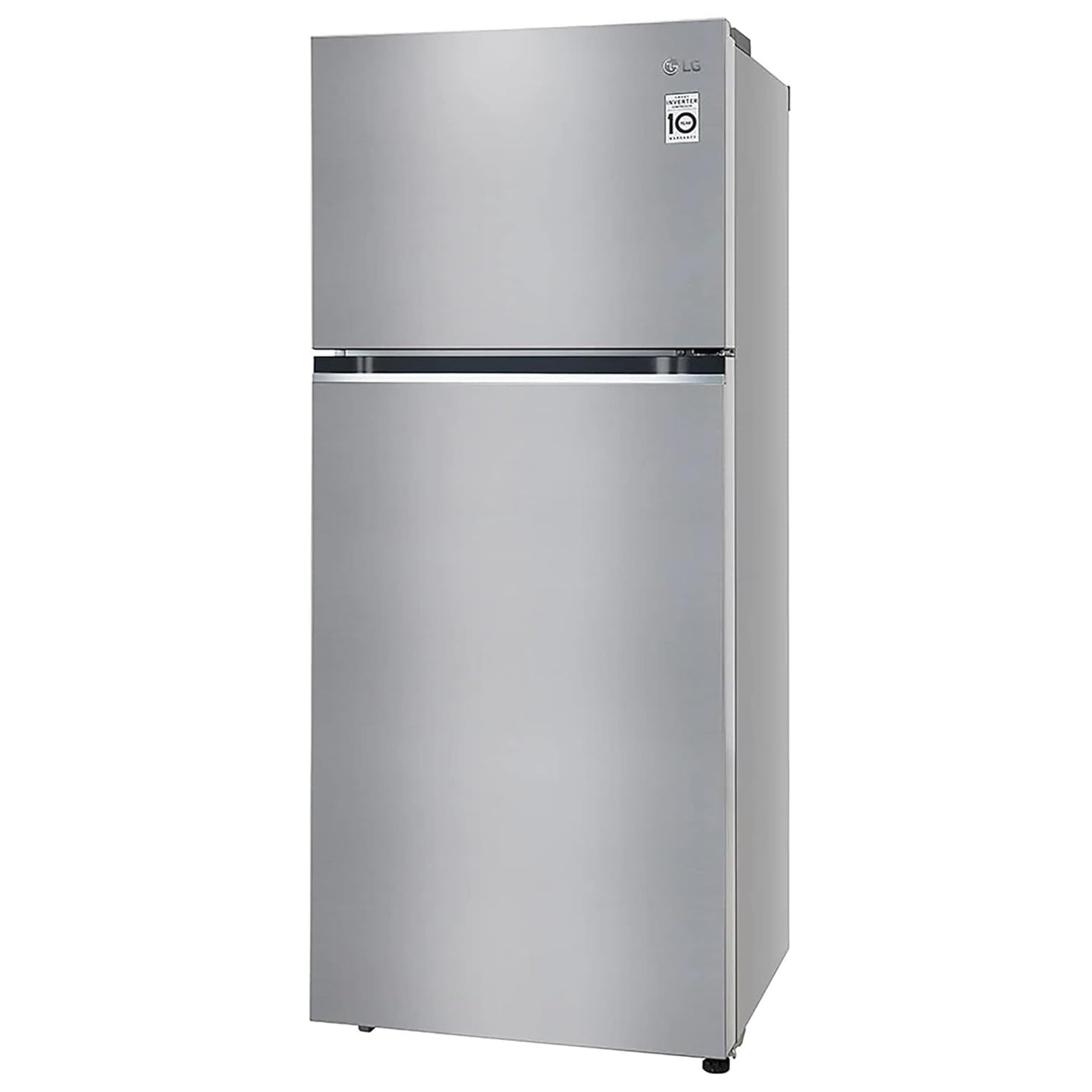 LG 380 Litres 2 Star Frost Free Double Door Convertible Refrigerator (GL-S412SPZY, Shiny Steel)