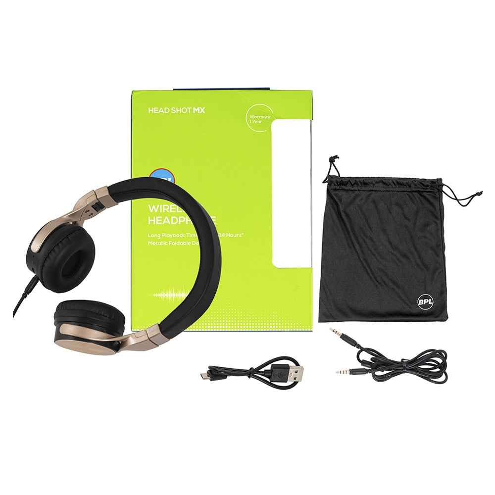 BPL BWLH301 headphone front view